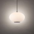 Illusion 22 in. LED Pendant Light 3000K Black finish Sale