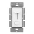 LED+ Slide Dimmer Switch, 150-Watts LED CFL, Single Pole or 3-Way, White For Cheap