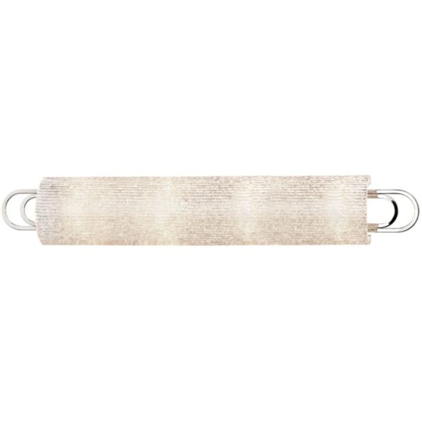 Buckley 31 in. 4 Lights Bath Bar Polished Nickel finish on Sale