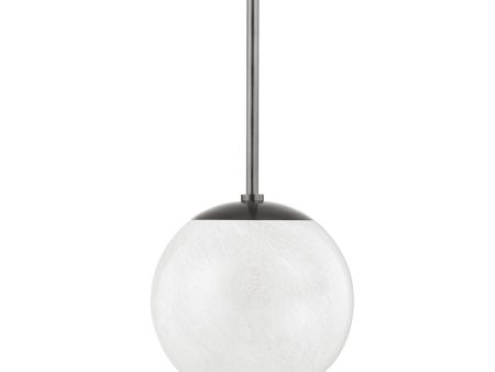 Burlington 12 in. Pendant Light Gray Finish Discount