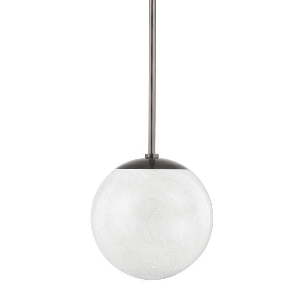 Burlington 12 in. Pendant Light Gray Finish Discount