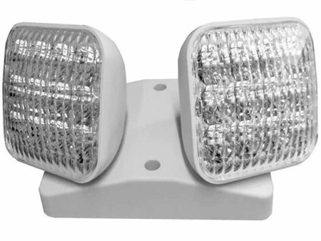 LED Remote Emergency Light Double Lamp Fully Adjustable, White For Discount