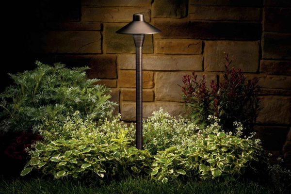 12V 6.75  Landscape Path Light Centennial Brass on Sale