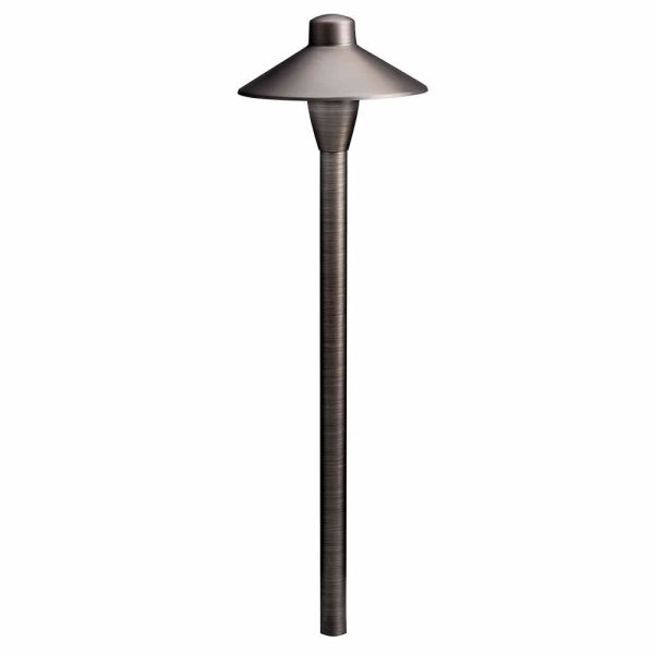 12V 6.75  Landscape Path Light Centennial Brass on Sale