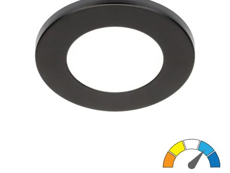 Omni LED Puck Light, Selectable CCT, 4 Watts, 3  Wide, 24V DC on Sale