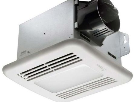 Delta BreezGreenBuilder 80 CFM Bathroom Exhaust Fan With Dimmable LED Light and Humidity Sensor Discount