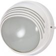 10 In. Outdoor Round Bulkhead Light White finish Online Sale