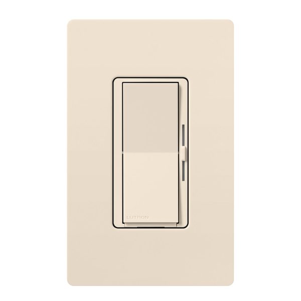 Caseta Smart Dimmer Switch ELV+, 250 Watts, Neutral Required, Light Almond Online