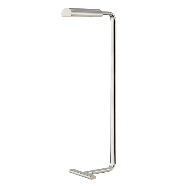 Renwick Floor Lamp Polished Nickel Finish For Cheap