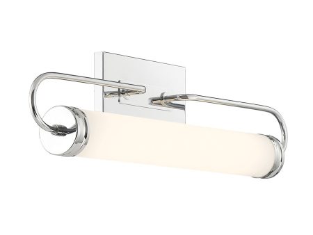 Tellie 25 in. LED Bath Bar Chrome Finish Sale