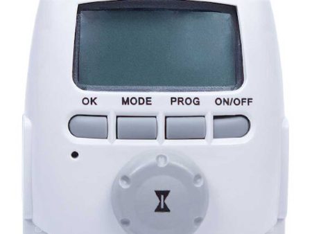 7-Day 15 Amp 120-Volt Plug-In Digital Timer Switch, White Online Sale