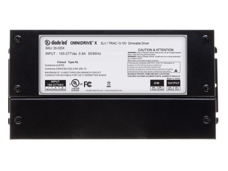 OMNIDRIVE X 60 Watts, 24VDC LED Driver, ELV, Triac and 0-10V Dimming, 120-277V Hot on Sale