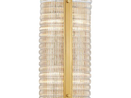 Athens 16 In. 4 Lights Wall Light Brass Finish Online