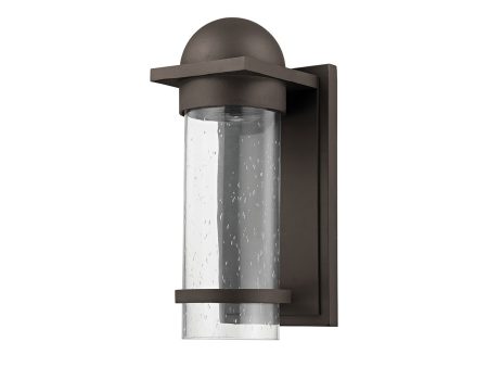 NERO 10 in. LED Outdoor Wall Sconce Textured Bronze Finish Online