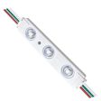 RGBW LED Channel Ray, 3 LEDs, 20 Modules, 12VDC on Sale