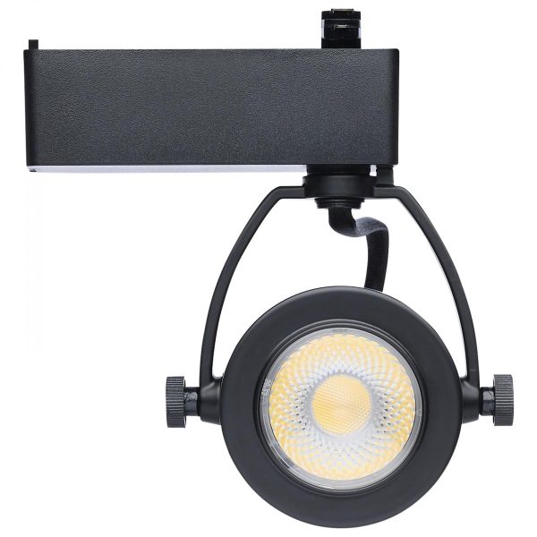 Starfish Smart Pinch Back LED Track Head, 1100 Lumens, RGBTW, Halo, 36°, Black Online now