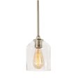 William 6 In. Pendant Light Satin Nickel Finish Cheap