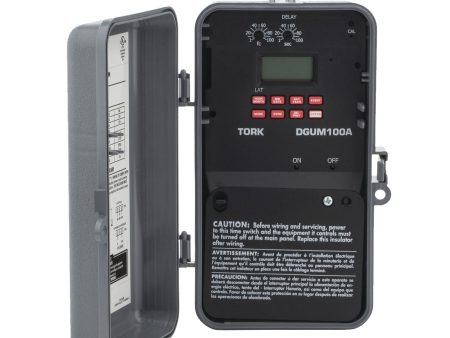 Tork 20-Amp 7-Day Astronomic 1CH 120-277V SPDT Digital Timer with Holiday Input and Momentary Output Outdoor on Sale