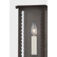 ZUMA 13 in. Outdoor Wall Sconce French iron Finish For Cheap