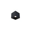 Kube 5 In. LED Outdoor Flush Mount 3000K Black finish Online Sale