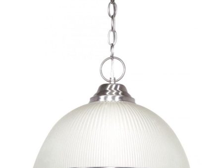 15 in. Pendant Light 120V Nickel Finish on Sale