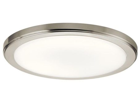 Zeo 13 in. LED Round Disk Light 1500 Lumens 4000K Brushed Nickel Online