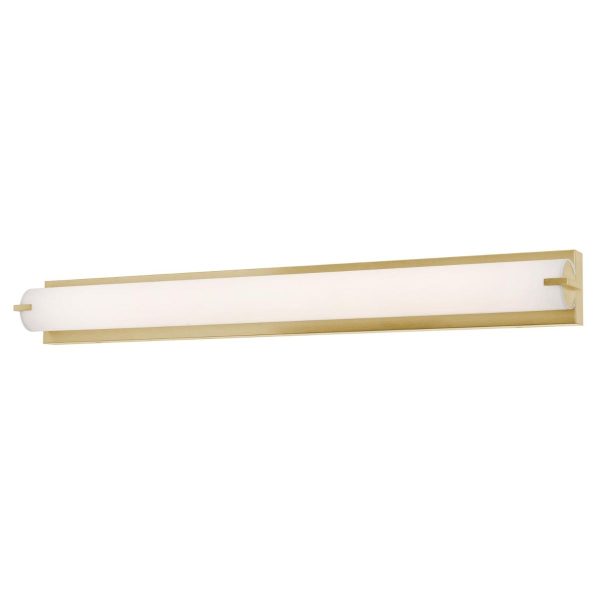 Axel 37 In. LED Bath Bar Satin Brass Finish Online Hot Sale