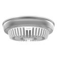 LED Parking Garage Light, 9000 Lumens, 50 60 70 Watts, 30K 40K 50K, 120-277V, White Finish on Sale