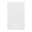 1-Gang Screwless Blank Wall Plate White Online Hot Sale