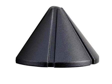 12V Landscape Six Groove Mini Deck Light Textured Black Online now