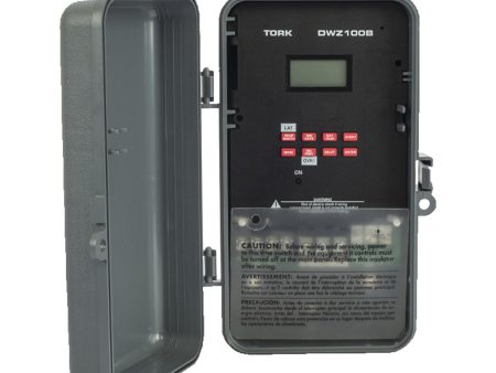 Tork 30-Amp 7-Day Astronomic Digital Timer with Holiday 1 Channel 120-277V Outdoor Hot on Sale