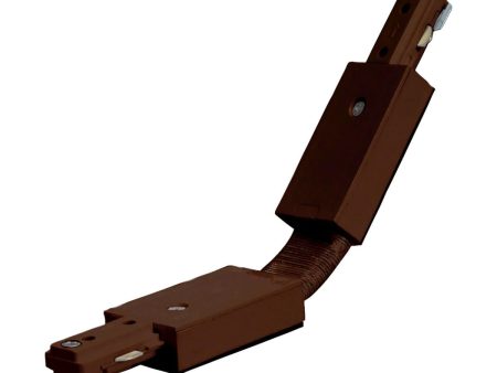 Flexible Connector for Track Lighting Brown Finish Online