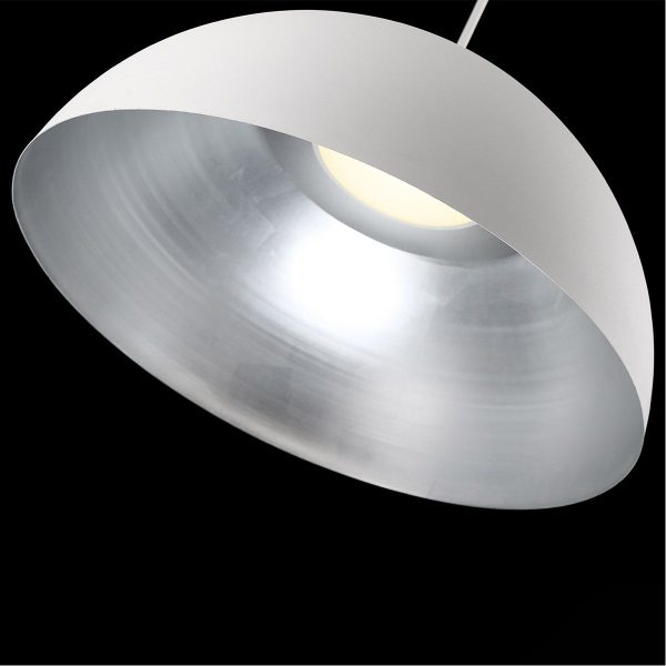 Yolo 35 in. LED Pendant Light Silver Finish Online now