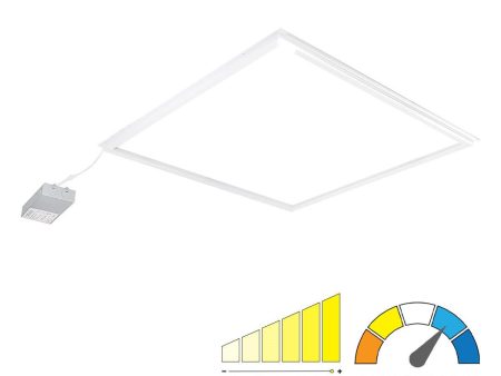 2x2 LED Frame Lights, 4000 4400 5000 Lumens, 30W 35W 40W, 35K 40K 50K, 120-277V Cheap