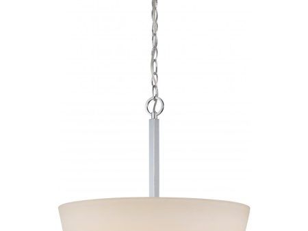 Willow 18 in. 4 Lights Pendant Light Nickel Finish Online now