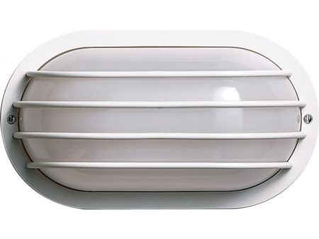 10 in. Outdoor Bulkhead Light White finish Sale