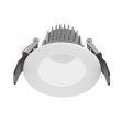 3 Inch Deep Regress LED Commercial Downlight, 5.5W|7W|8.5W, 650 Lumens, Selectable CCT, White Finish Sale