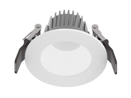 3 Inch Deep Regress LED Commercial Downlight, 5.5W|7W|8.5W, 650 Lumens, Selectable CCT, White Finish Sale