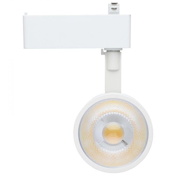 Starfish Smart Round LED Track Head, 1100 Lumens, RGBTW, Halo, 36°, White Sale