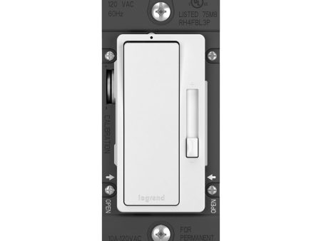 radiant 0-10V Dimmer Switch, LED|Fluorescent, 120V-277V, White Cheap