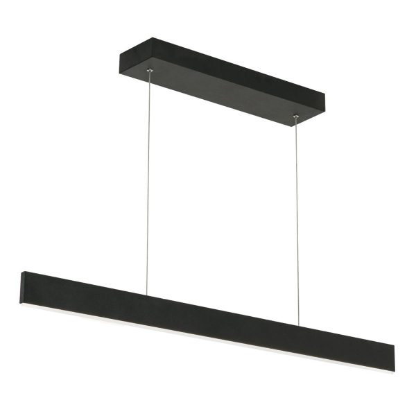 Stealth 36 in. LED Pendant Light Selectable CCT 120-277V Black Finish Hot on Sale