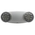 LED Emergency Light, 2 Round Light Heads, 220 Lumens, White Online Sale