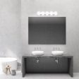 Cambridge 36 in. 5 Lights LED Vanity Light Chrome finish Online Hot Sale