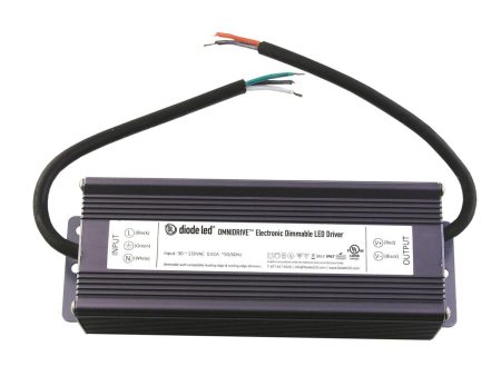 OMNIDRIVE 120 Watts, 24VDC LED Driver, ELV, Triac and MLV Dimming Online Sale