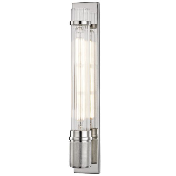 Shaw 16 in. LED Wall Light Polished Nickel finish Online