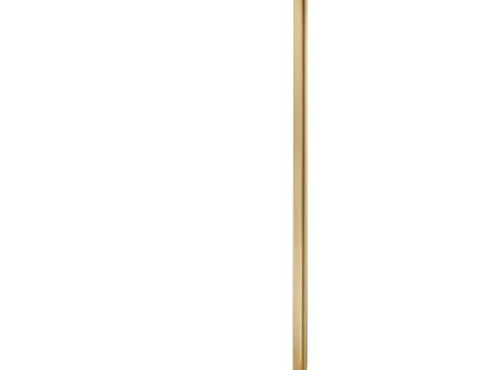 Renwick Floor Lamp Aged Brass Finish Discount