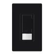 Maestro PIR 180° 0-10V Occupancy|Vacancy Dimmer Sensor, Single-pole or multi-location, 8A, 120-277V, Black Online Sale