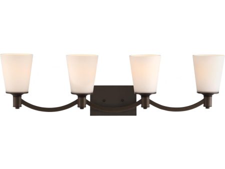 Laguna 33 in. 4 Lights Vanity Light Bronze Finish Discount