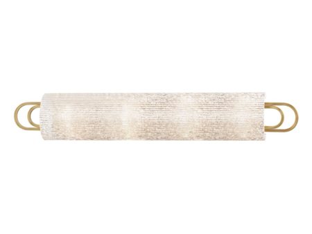 Buckley 31 in. 4 Lights Bath Bar Brass finish on Sale