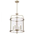 Yorktown 16 in. 4 lights Pendant Light Brass Finish on Sale